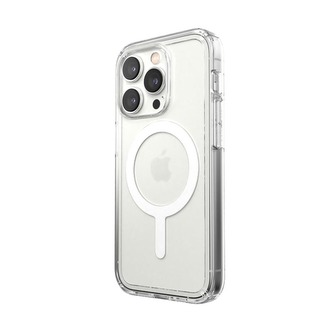 Speck Gemshell + MagSafe - pouzdro pro iPhone 14 Pro s povrchovou úpravou MICROBAN (čiré)
