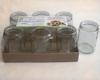 sklen.zavař. 580ml- 8ks-ELEGANT 262g, TO82