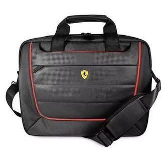 Taška na notebook Ferrari FECB15BK 16" černá / černá Scuderia