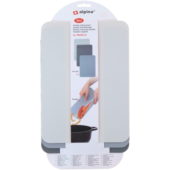 Alpina -Skládací krájecí prkénko / podložka sada 3 ks. 20 x 28 cm