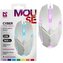 MOUSE DEFENDER CYBER MB-560L WHITE 7 BAREV PODSVÍCENÍ 1200 dpi 3P