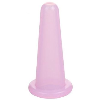 Taper masážní silikonové baňky barva růžová