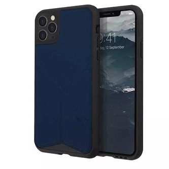 UNIQ pouzdro Transforma iPhone 11 Pro Max blue / navy panther
