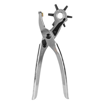 Děrovačka na kůži 9" Deli Tools EDL1919C (stříbrná)