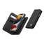 Moshi Overture - pouzdro 3 v 1 s flipovým krytem pro iPhone 13 (Antimikrobiální NanoShield™) (Jet Black)
