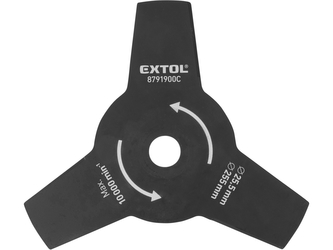 EXTOL INDUSTRIAL nůž žací 3zubý, 2ks