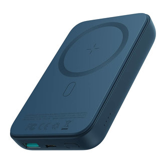 Mini bezdrátová powerbanka 20W 10000mAh Joyroom JR-W020 (modrá)