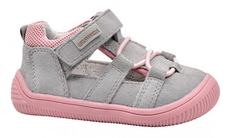 Protetika Dětská barefoot vycházková obuv Kendy šedá 33