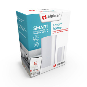Alpina - Chytrý senzor otevření okna ze sítě Zigbee