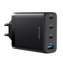 Nástěnná nabíječka Blitzwolf BW-S23, 3x USB-C, USB-A, GaN, 100 W (černá)