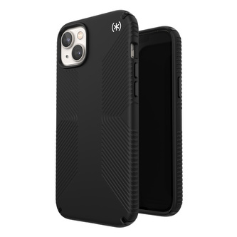 Presidio2 Grip - pouzdro pro iPhone 15 Plus / 14 Plus s povrchovou úpravou MICROBAN (Black / Black / White)