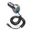 Nabíječka do auta Joyroom JR-CL20, 2x USB + 2x Lightning, 57 W + kabel Lightning (černá)