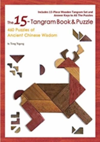 The 15-Tangram Book & Puzzle