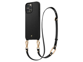 Pouzdro Spigen Cyrill Classic Charm s páskem pro iPhone 13 Pro Black