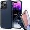 Zadní kryt Spigen Liquid Air pro Apple iPhone 14 Pro Navy Blue
