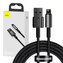 Baseus Tungsten Gold Cable USB to iP 2.4A 2m (černý)