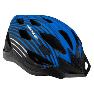 Dunlop - MTB cyklistická přilba v. L (modrá)