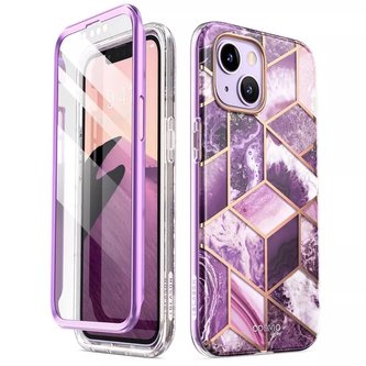 Supcase cosmo iphone 14 plus mramorově fialový Supcase cosmo iphone 14 plus mramorově fialový
