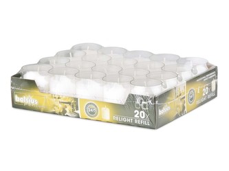 Bolsius Relight 20 ks 52x65mm 24h. bílá svíčka