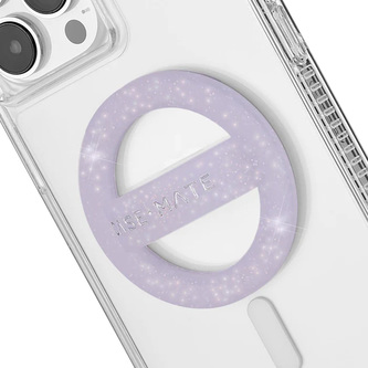 Case-Mate Magnetic Loop Grip - MagSafe grip na prst (Purple Sparkle)
