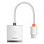 Adaptér HDMI na VGA řady Baseus Lite bez zvuku (bílý)
