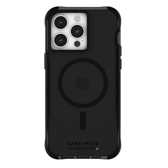 Case-Mate Tough Grip Plus D3O MagSafe - pouzdro pro iPhone 15 Pro Max (kouřová/černá)