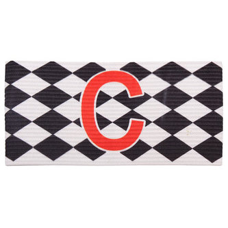 Diamond kapitánská páska černá-bílá rozměr junior