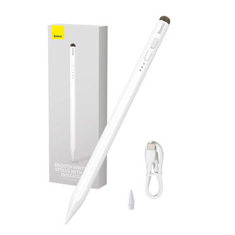 Stylus Smooth Writing Baseus (aktivní + pasivní) (bílý)