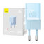 Mini wall charger Baseus GaN5 20W (blue)