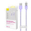 Fast Charging cable Baseus USB-A to Lightning  Explorer Series 2m, 2.4A (purple)