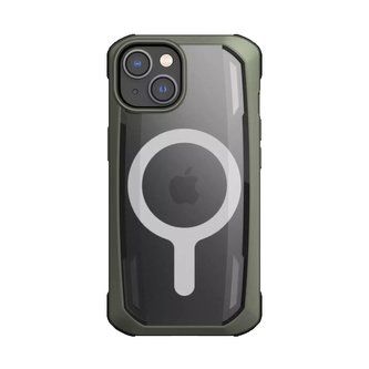 Raptic Secure Case iPhone 14 Plus s pancéřovým krytem MagSafe zeleným