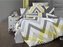 Prodloužené povlečení krep 140x220, 70x90cm Zigzag grey