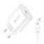 Rychlonabíječka Foneng 1x USB EU39 + kabel USB typu C