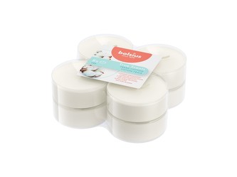 Bolsius Aromatic 2.0 Čajové Maxi 8ks Fresh Cotton, vonné svíčky