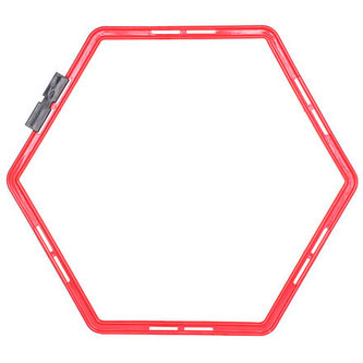 Agility Hex proskakovací šestiúhelník červená varianta 29704
