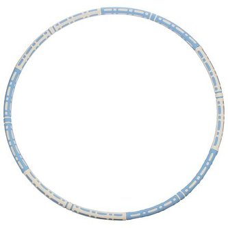 Hula Hoop Foam gymnastická obruč modrá varianta 42142