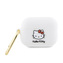 Hello Kitty Silicone 3D Kitty Head - pouzdro pro AirPods Pro 2 (bílé)