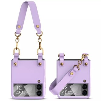 Icon chain galaxy z flip 4 fialová