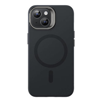 Case ESR Cloud Soft with Kickstand for iPhone 15, Magsafe (black)