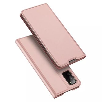 Dux Ducis Skin Pro Holster Cover pro Samsung Galaxy A03s růžový