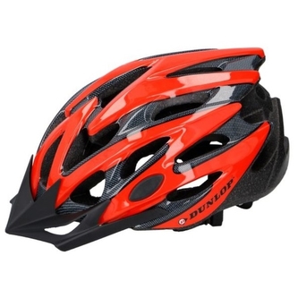 Dunlop - Cyklistická přilba MTB r. S (červená/černá)