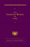 The Shorter Works of 1763
