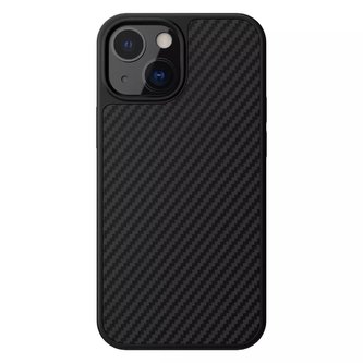 Pouzdro Nillkin Synthetic Fiber Carbon iPhone 13 černé