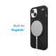 Speck Presidio2 Grip + MagSafe - pouzdro pro iPhone 14 Plus s povrchovou úpravou MICROBAN (černá / černá / bílá)