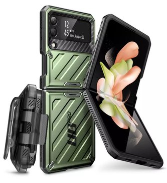Pouzdro Supcase Unicorn Beetle Pro pro Samsung Galaxy Z Flip 4 Guldan
