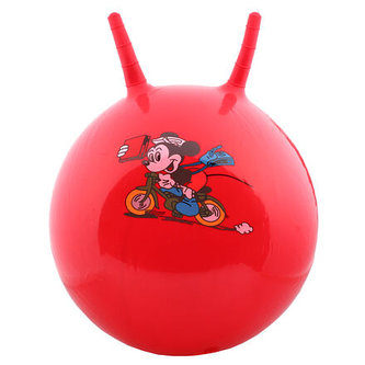 Hom Jump skákací gymnastický míč červená průměr 45 cm