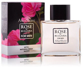 Biofresh Rose of Bulgaria pánská voda po holení s růžovou vodou 100 ml