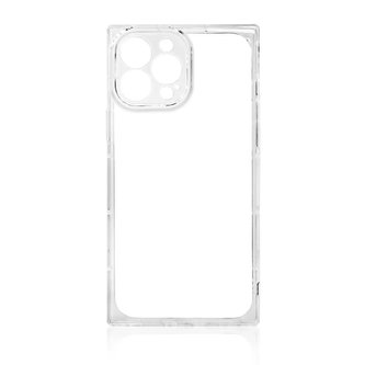 Pouzdro Square Clear Case pro iPhone 13 Pro průhledný gelový kryt