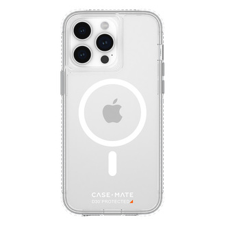 Case-Mate Ultra Tough plus D3O MagSafe - pouzdro na iPhone 15 Pro Max (Clear)