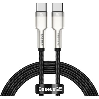 Kabel USB-C Baseus Cafule, 100W, 1m (černý)